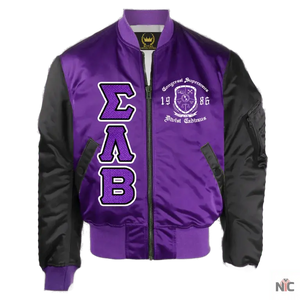 Sigma Lambda Beta Bomber Jacket