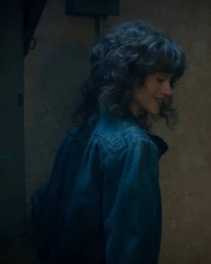 Stranger Things S05 Natalia Dyer Blue Denim Jacket
