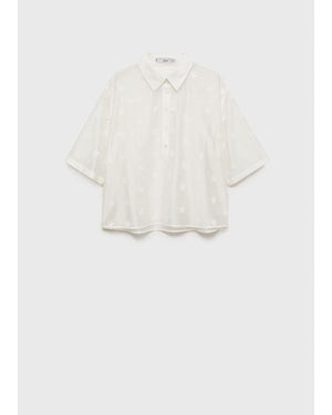 Signora Volpe S03 Emilia Fox White Floral Daisy Top - view 2