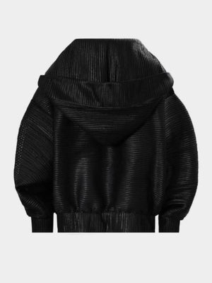 Teyana Taylor The Kardashians S8 Silk Bomber Jacket - view 3