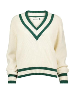 The Celebrity Traitors S02 Jerry Hall Cream Wool Jumper - view 2