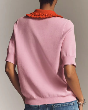 The Celebrity Traitors Hannah Fry Pink Top