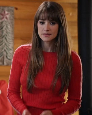 The Spirit of Christmas Station Alexandra Harris Red Sweater