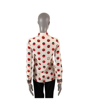 The Today Show 2025 Daryn Carp Printed Silk Blouse