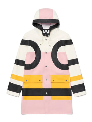 The Traitors New Blood 2026 Pink Colorblock Raincoat