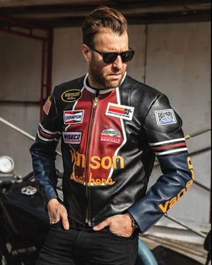 Vanson Star Jacket - view 4