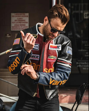 Vanson Star Jacket - view 3