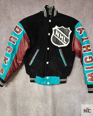 Vintage Nhl Anaheim Mighty Ducks Nhl Varsity Jacket