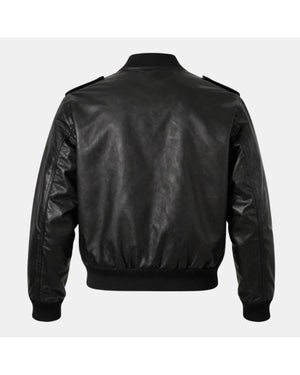 Men's USAF A-2 Military Leather Bomber Jacket - view 2