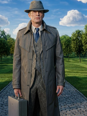 Visionquest 2026 Paul Bettany Trench Coat - view 4
