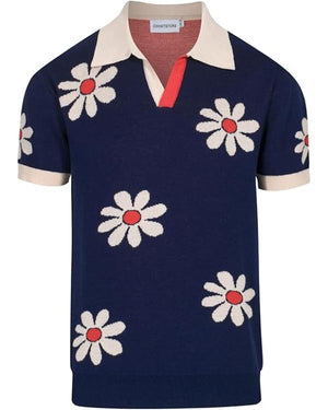 Wife Swap Real Housewives Edition Floral Polo Shirt