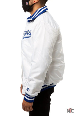 All Star Game LA Dodgers Inspired 1980 Satin Varsity Jacket