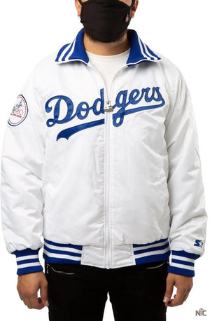 All Star Game LA Dodgers Inspired 1980 Satin Varsity Jacket