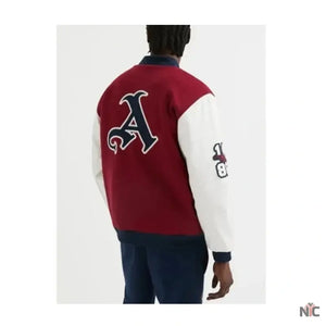 Arsenal Inspired Varsity Jacket
