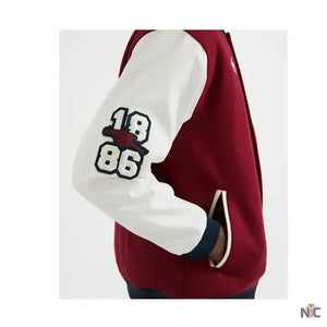 Arsenal Inspired Varsity Jacket