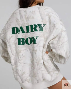 Dairy Boy Camo Sweatshirt