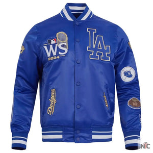 Dodgers Inspired 2024 World Series Champions Full-Snap Jacket