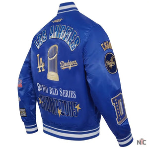 Dodgers Inspired 2024 World Series Champions Full-Snap Jacket