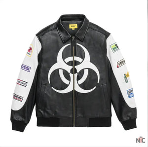 Golf Wang Golf Racing Leather Jacket