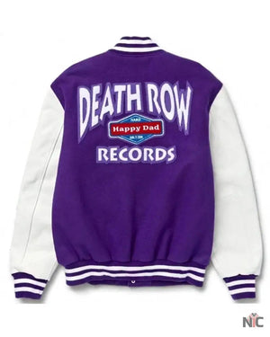 Happy Dad x Death Row Varsity Jacket