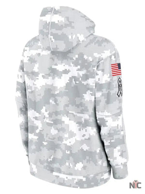 Indianapolis Colts Salute To Service Camo 2024 Hoodie