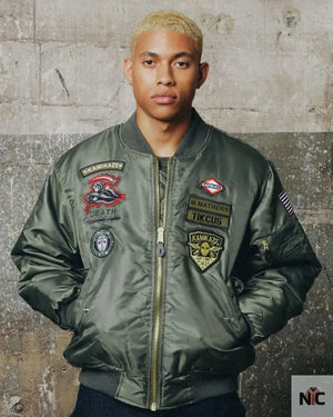 Kamikaze Pilot Bomber Jacket