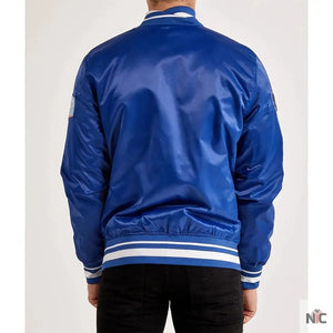 LA Dodgers Inspired World Series 1988 Varsity Satin Jacket
