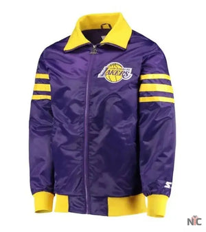 Lakers Starter Inspired Purple The Captain II Jacket