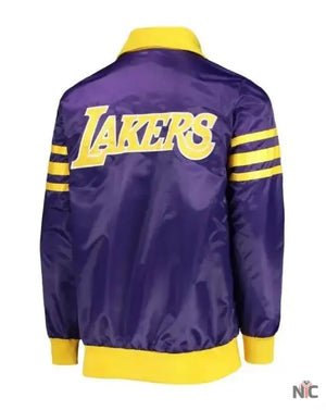 Lakers Starter Inspired Purple The Captain II Jacket
