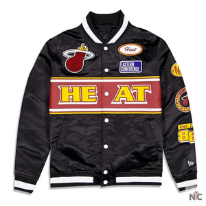 Miami Heat Inspired Rally Drive 2024 Jacket