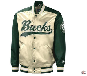Milwaukee Bucks Inspired The Tradition II Satin Jacket