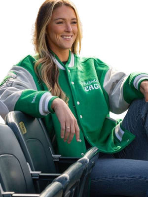 Kylie Kelce Philadelphia Eagles Varsity Jacket