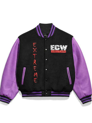 ECW Wrestling Varsity Jacket - back view