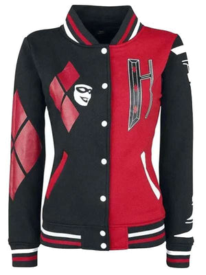 Suicide Squad Harley Quinn Varsity Jacket