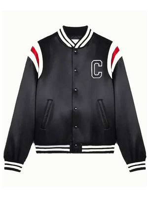 Kim Tae Hyung Black Varsity Jacket