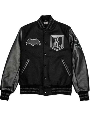 Batman Justice League Varsity Jacket - back view