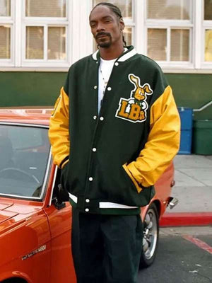 Snoop Dogg Long Beach Varsity Jacket - back view
