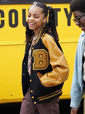 Keisa Clemmons the Wonder Years Varsity Jacket - back view