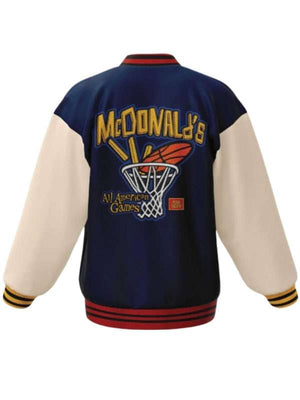 All American Games Mcdonalds Varsity Jacket - back view