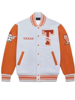 Texas Longhorns Varsity Jacket - back view