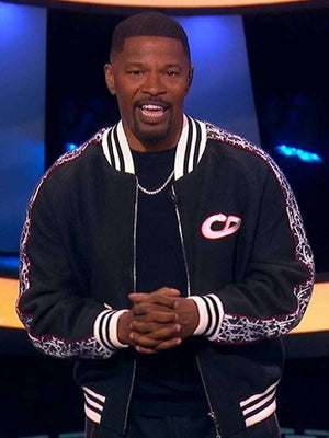 Jamie Foxx Beat Shazam Varsity Jacket - side view