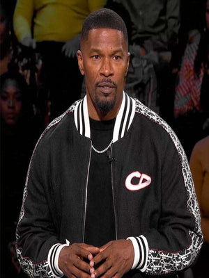 Jamie Foxx Beat Shazam Varsity Jacket