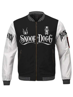 Snoop Dogg Death Row Records Varsity Jacket - back view