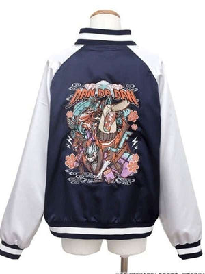 Dandadan Souvenir Varsity Jacket - side view