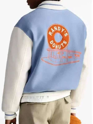 Ryan Gosling Randy Donuts Varsity Jacket - side view