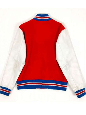 Supreme Letterman Jacket - back view
