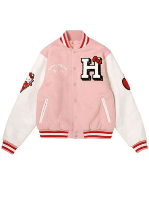 Hello Kitty Letterman Jacket - side view