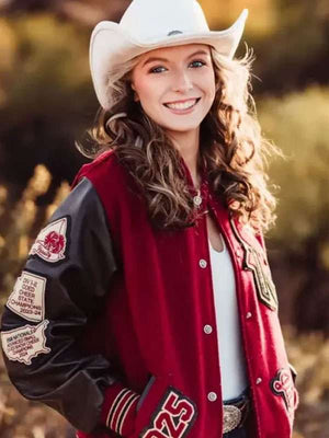 Clark Shadow Ridge 2025 Varsity Jacket - detail view