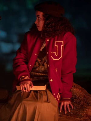 Claudia Interview with the Vampire Red Varsity Jacket
