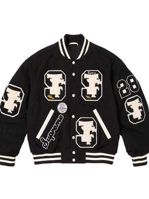 Supreme Drill Team Varsity Jacket - side view